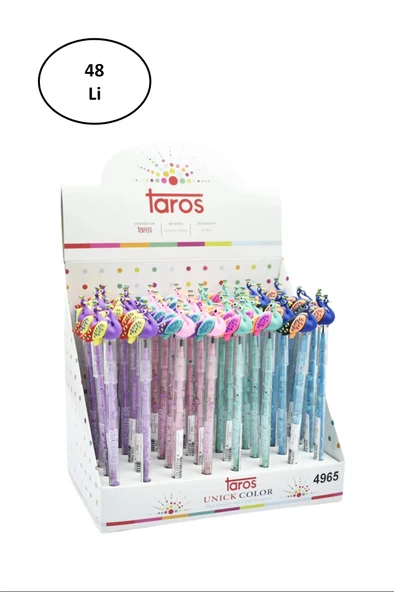 Taros Unick Color Tavuşkuşu Yumurtlayan Kalem 48'li ürün görseli 1
