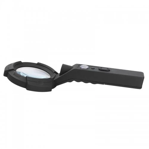 7 Led Aydınlatma,fener,pusula,4x Büyütme Okuma Büyüteç  Th600557 - 6