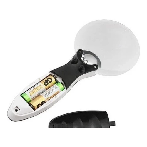 Kontrolü Için 10x 20x,2led Işıklı El Büyüteç - 4