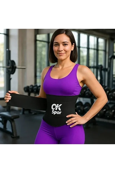 Tummy Wrap Bel Korsesi – 4 Mt Ayarlanabilir Bel İncelten, Yağ Yakıcı ve Sıkılaştırıcı Waist Trainer - 3
