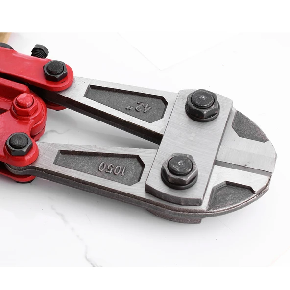 (42'') Kollu Çeneli Kupplon Demir Kesme Makası Çubuk İnşaat Demiri Teli Metal Kesim Makası CR-V - Resim 8