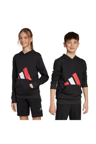 adidas Çocuk  Siyah  Sweatshirt J BL FT HD 280 JY0301 - 7