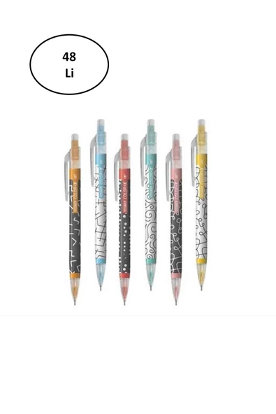 Gıpta Versatil Kalem 0.7 Mm Color-X ( 48 Li Stand ) 6 Desen ürün görseli 1