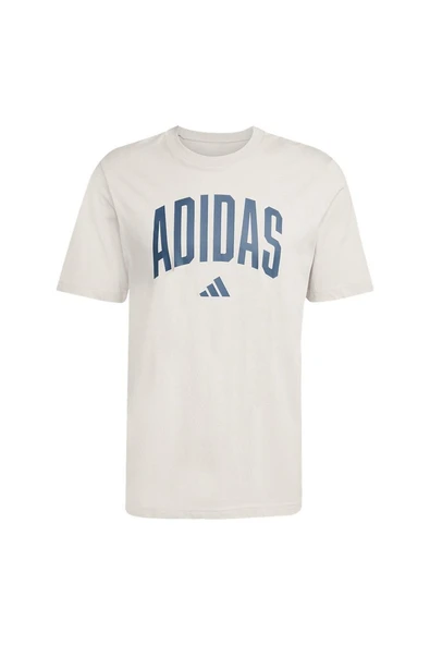 adidas Erkek  Bej  T-shirt M COLLEGIATE T JM6415 ürün görseli 1