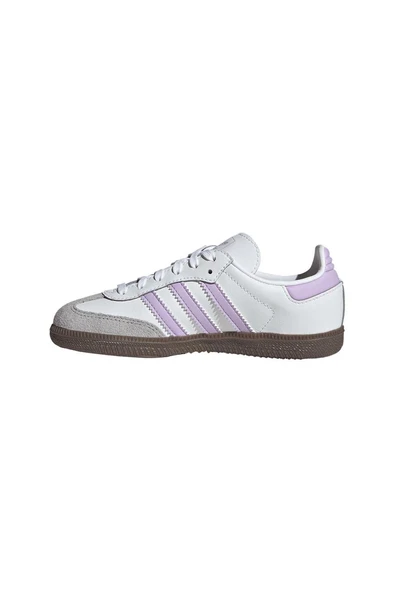 adidas Çocuk  Beyaz  Sneaker SAMBA OG C JQ2839 - Resim 5