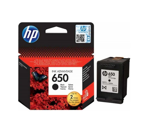 Hp 650 Siyah Mürekkep Kartuş Cz101Ae - 1
