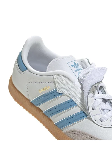 adidas Bebek  Beyaz  Sneaker SAMBA OG CF EL I JQ3189 - Resim 10