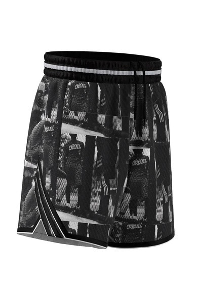 adidas Erkek  Beyaz  Şort CRAZYLITE AOP 5 JN2460 - 7