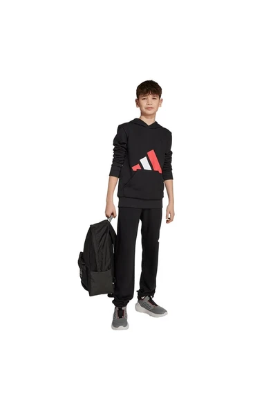 adidas Çocuk  Siyah  Sweatshirt J BL FT HD 280 JY0301 - 3