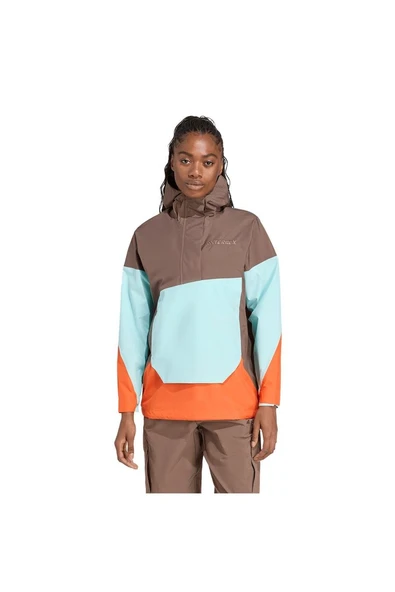 adidas Kadın  Kahverengi  Ceket W XP 2.5 ANORAK JL9813 - Resim 2