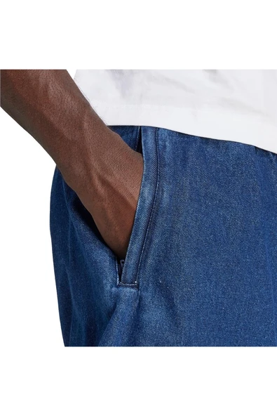 adidas Erkek  Mavi  Şort GRAPHIC REG SHO JX8169 - Resim 4