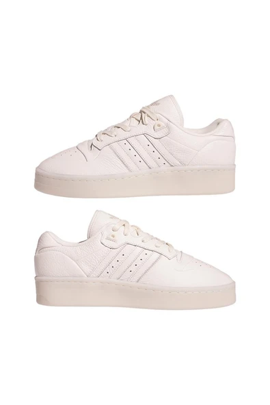 adidas Erkek  Beyaz  Sneaker RIVALRY LUX LOW IF7184 - Resim 9