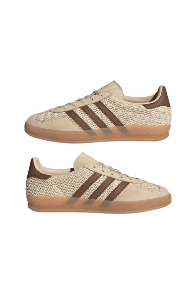 adidas Kadın  Bej  Sneaker GAZELLE INDOOR W JS1418 - Resim 10