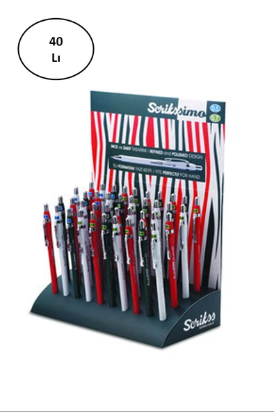 Scrikss Simo Color Versatil Kalem 40'lı ürün görseli 1