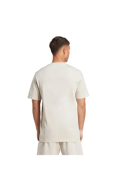 adidas Erkek  Bej  T-shirt M COLLEGIATE T JM6415 - Resim 3