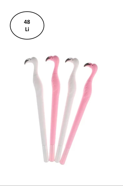 Taros Unıck Color Big Flamingo Jel Kalem 3254 48'li ürün görseli 1