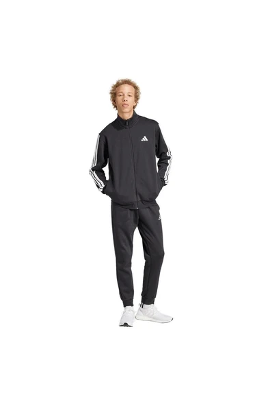 adidas Erkek  Siyah  Eşofman M 3S FL TT TS JI8878 ürün görseli 1