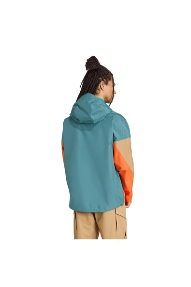 adidas Erkek  Yeşil  Ceket XPL 2.5L ANORAK JL9753 - Resim 3