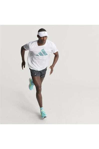 adidas Erkek  Beyaz  T-shirt adi365 E BL T M JM5740 - Resim 11