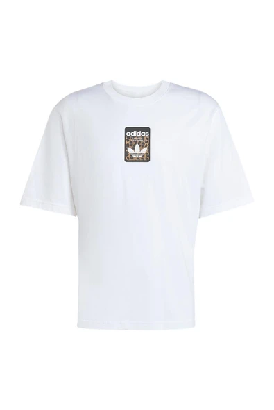 adidas Erkek  Beyaz  T-shirt GRAPHIC OS SS T JV7570 ürün görseli 1