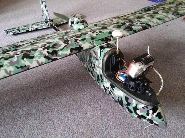 Fpv Pod (Pan) - Hawkeye 1700 - Gopro / Xiaomi Yi + Board Cam Tutucu Plastik Aparat - 4