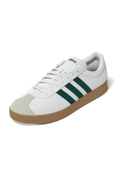 adidas Erkek  Beyaz  Yürüyüş Ayakkabısı VL COURT BASE ID3710 - Resim 10