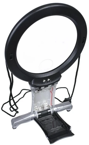 2x 6x Led Eller Serbest,boyun Asılı,dıkış,okuma İçin En Uygun Büyüteç 11b1 - 7