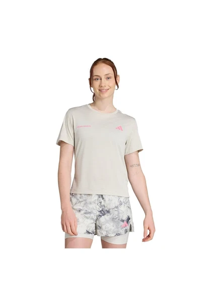 adidas Kadın Gri T-shirt OTR MEL TEE W JN9606 - 2