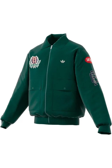 adidas Erkek  Yeşil  Ceket VRCT JKT JW5840 - 1