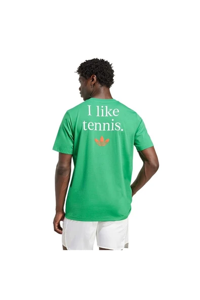 adidas Erkek  Yeşil  T-shirt M TNS ORI G T JV8496 - 3