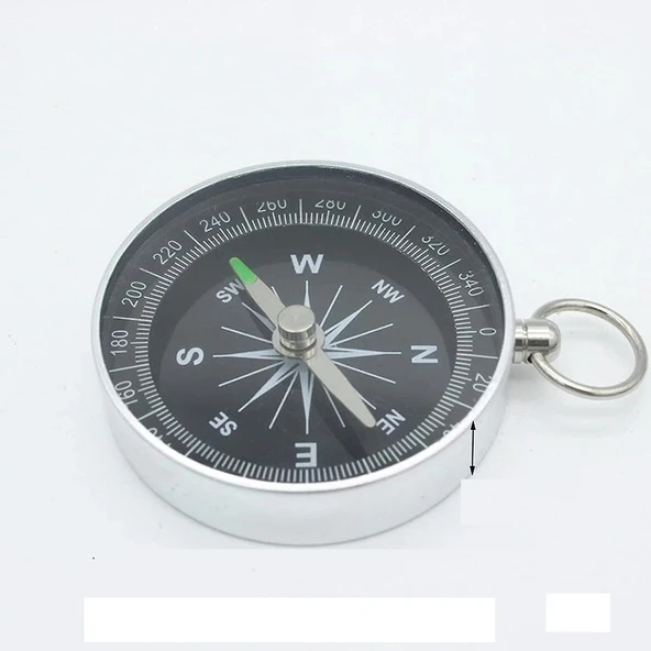 Mini Paslanmaz Alüminyum Pusula G442b - 3