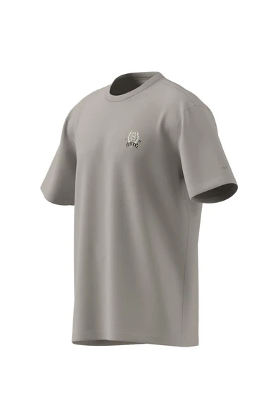 adidas Erkek  Bej  T-shirt GRAPHIC LO SS T JX8157 - 8