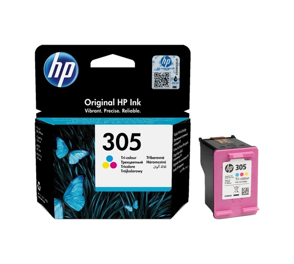 HP 305 3YM61AE Mürekkep Kartuş Siyah - 1