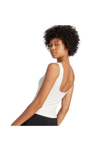 adidas Kadın  Beyaz  Atlet P ESS TANK TOP JW5988 - Resim 5