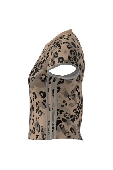 adidas Kadın Çok renkli T-shirt W AOP TEE JM1853 - 8