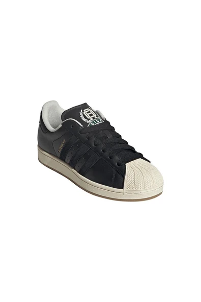 adidas Erkek  Siyah  Sneaker SUPERSTAR II JQ3214 - Resim 6