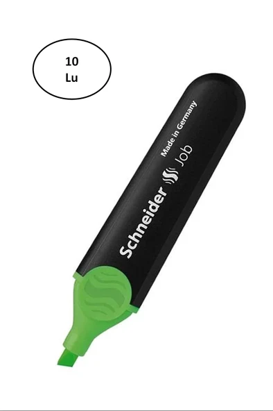 Schneider SCF101 Job 150 1-4,5 mm Yeşil Fosforlu Kalem 10'lu ürün görseli 1