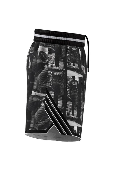 adidas Erkek  Beyaz  Şort CRAZYLITE AOP 5 JN2460 - 8
