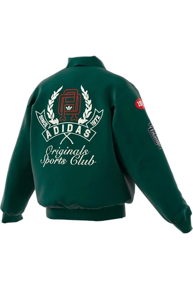 adidas Erkek  Yeşil  Ceket VRCT JKT JW5840 - 3