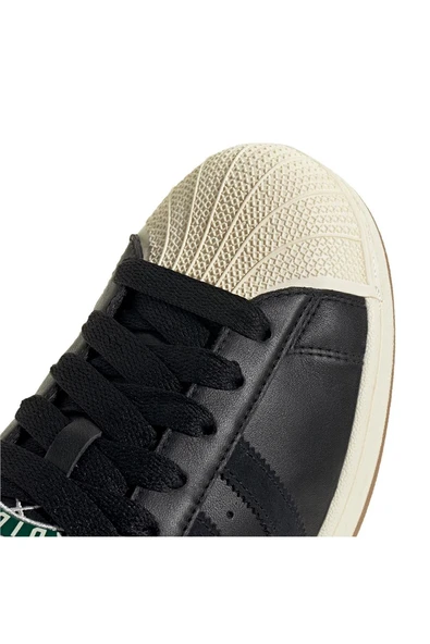 adidas Erkek  Siyah  Sneaker SUPERSTAR II JQ3214 - Resim 9