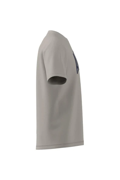 adidas Erkek  Bej  T-shirt M COLLEGIATE T JM6415 - Resim 9