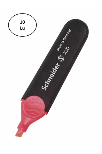 Schneider SCF105 Job 150 1-4,5 mm Kırmızı Fosforlu Kalem 10'lu ürün görseli 1