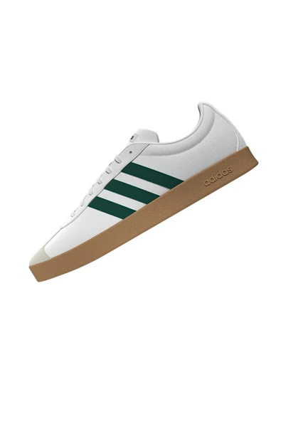 adidas Erkek  Beyaz  Yürüyüş Ayakkabısı VL COURT BASE ID3710 - Resim 11