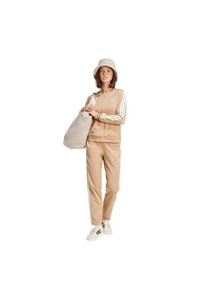 adidas Kadın  Kahverengi  Eşofman W ESS 3S TS JX0507 - Resim 5