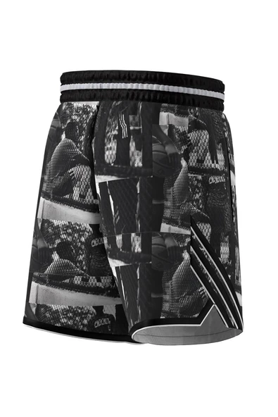 adidas Erkek  Beyaz  Şort CRAZYLITE AOP 5 JN2460 - 9