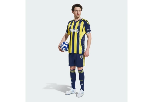 adidas Erkek  Lacivert  Şort FEN H SHO  KD7280 - Resim 4