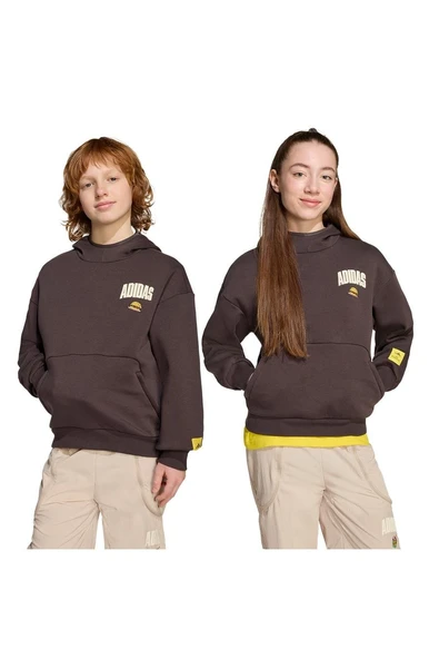 adidas Çocuk Kahverengi Sporcu Sütyeni J SIM HD JL9181 - 7