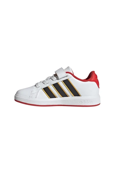 adidas Çocuk  Beyaz  Yürüyüş Ayakkabısı GRAND COURT MICKEY EL K JQ8067 - Resim 5