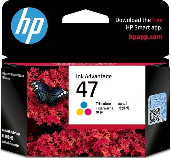Hp 47 Colour Renkli Kartuş 6Zd61Ae - 1