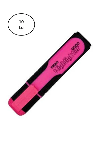 Noki Fosforlu Kalem Pembe 10'lu ürün görseli 1